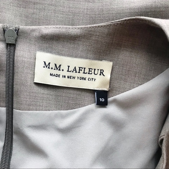 MM Lafleur Toi Dress A Line Sheath Wool Dress - Picture 6 of 7